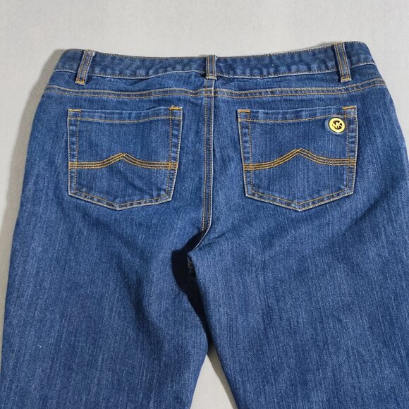 Michael Kors Jeans women's size 8 ink blue colour straight leg classic - Picture 4 of 15
